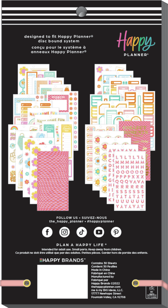 Sunshine Vibes - Value Pack Stickers