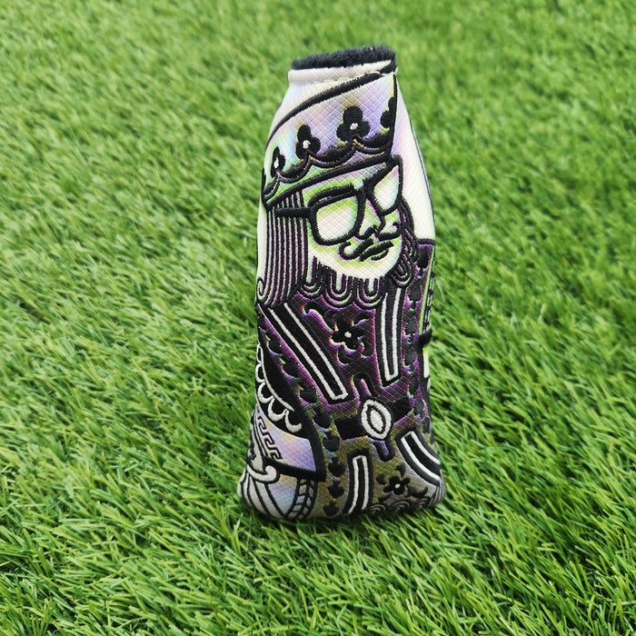 SWAG KING OF SPADES BLADE PUTTER HEADCOVER VERYGOOD