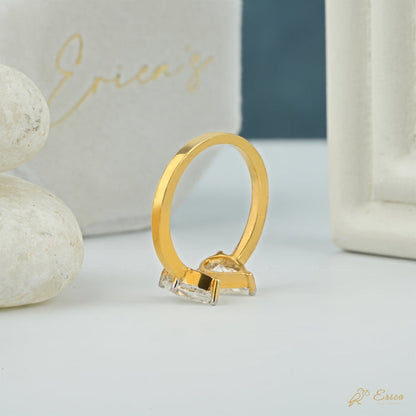 The Bond - Pear & Marquise Lab Grown Diamond Toi et Moi Ring