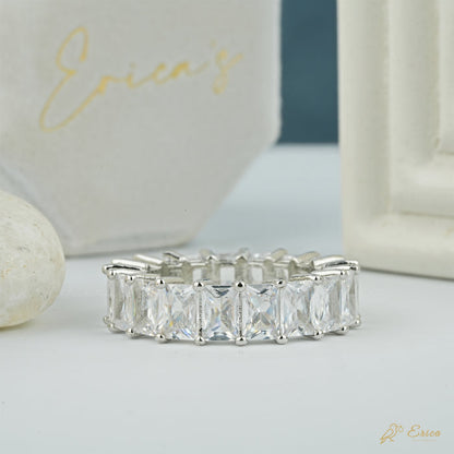 The Brilliance - Radiant Lab Grown Diamond Eternity Band