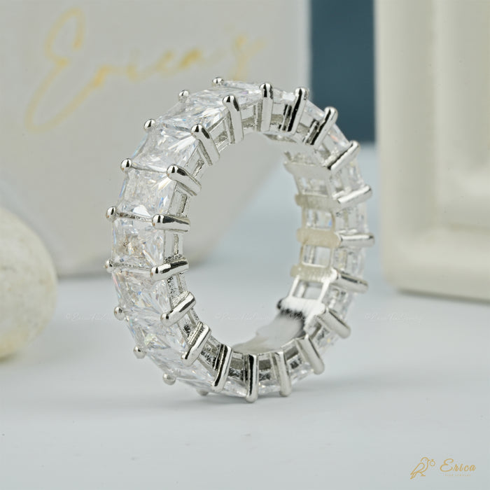 The Brilliance - Radiant Lab Grown Diamond Eternity Band