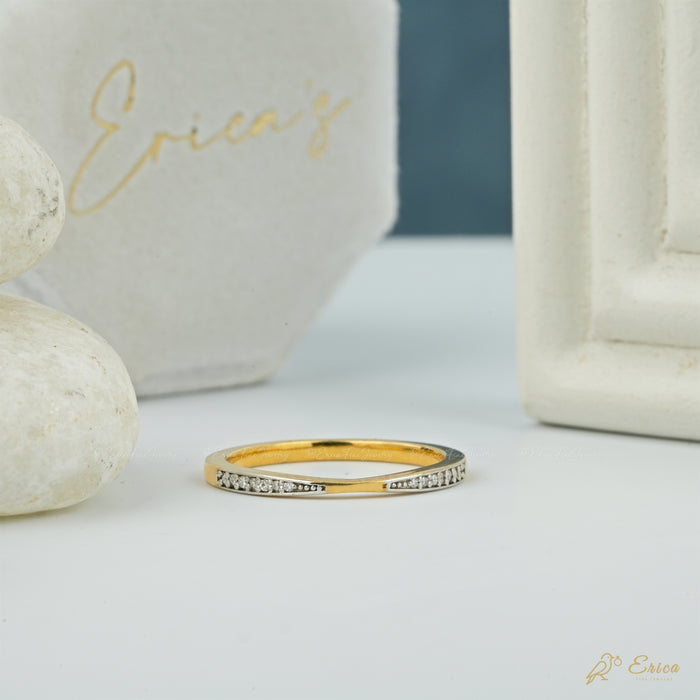 The Delicate - Dainty Lab Grown Diamond Pavé Band