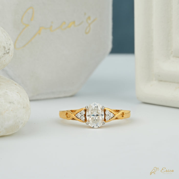 The Versailles - Oval Muse Lab Grown Diamond Setting Ring