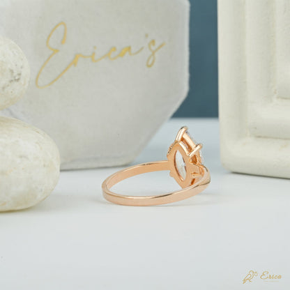 The Whisper - Marquise Lab Grown Diamond Solitaire Ring