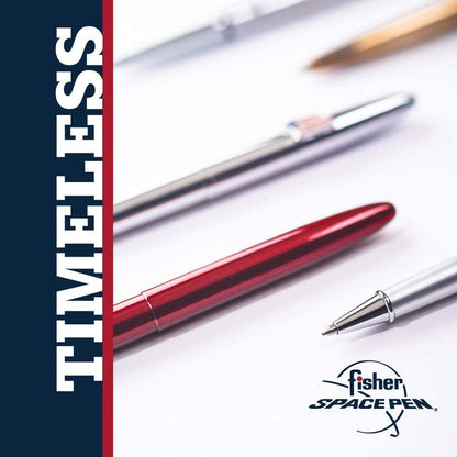 Fisher Space Pen Titanium - Nitride Bullet Space Pen with Mechanically Engraved Design - electronicsexpo.com - Pens
