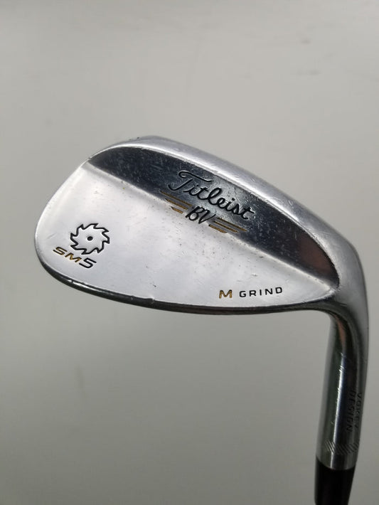 TITLEIST VOKEY SM5 CHROME WEDGE 58/08M REGULAR KUROKAGE SILVER 65G 35" FAIR