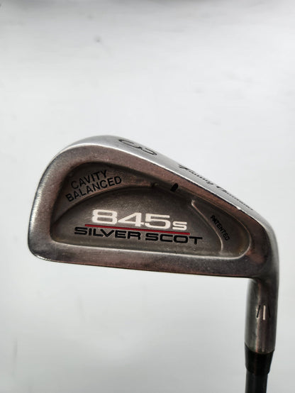 TOMMY ARMOUR 845S SILVER SCOT 3 IRON STIFF G FORCE 2 TS 105 39" GOOD
