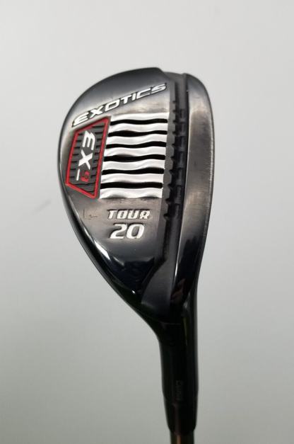 TOUR EDGE EXOTICS EX9 HYBRID 20* XSTIFF UST MAMIYA RECOIL ES 780 GOOD