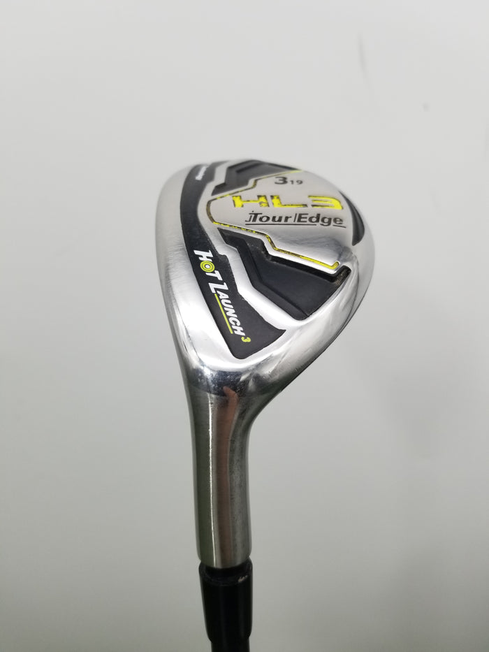 TOUR EDGE HOT LAUNCH HL3 3 HYBRID 19* XSTIFF PROJECTX HZRDUS 85G 39.5 GOOD