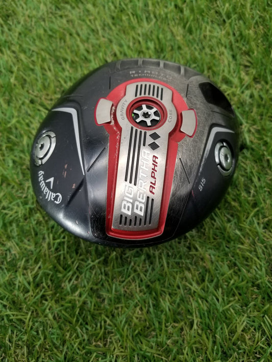TOUR ISSUE 2014 CALLAWAY BIG BERTHA ALPHA 815 DOUBLE BLK DIAMOND DRIVER 9* FAIR
