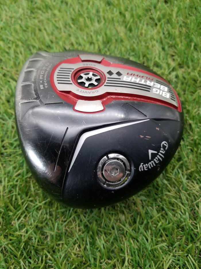TOUR ISSUE 2014 CALLAWAY BIG BERTHA ALPHA 815 DOUBLE BLK DIAMOND DRIVER 9* FAIR