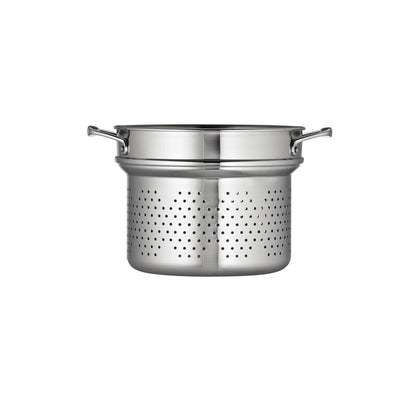 Tramontina Stainless Steel Pasta Strainer Insert for Pot, Basket compatible with 8 - Quart Stock Pot - electronicsexpo.com - Sauce Pans & Sauciers