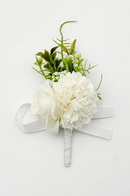 Tuxedo Flower Wedding Boutonniere Lapel Pin