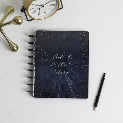 Undated Look to the Stars Happy Planner - Classic Vertical Layout - 12 Months