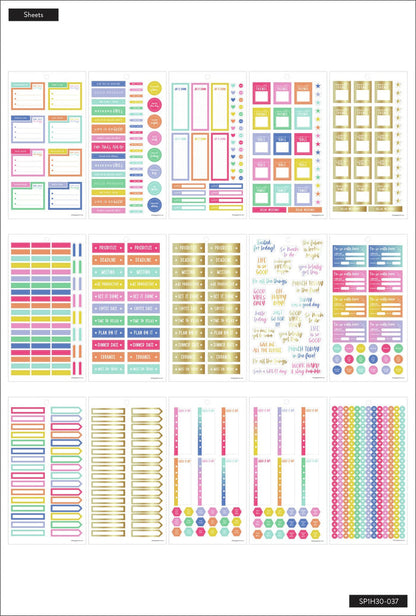 Value Pack Stickers - Brights - Skinny Mini