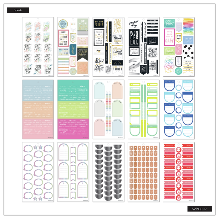 Value Pack Stickers - Color Story