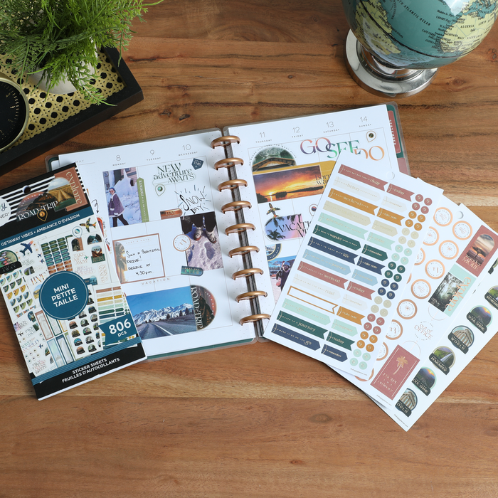 Value Pack Stickers - Getaway Vibes - Mini