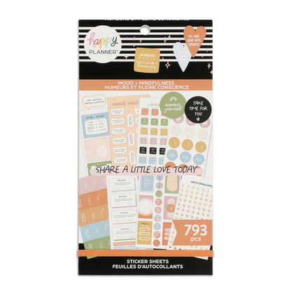 Value Pack Stickers - Mood + Mindfulness