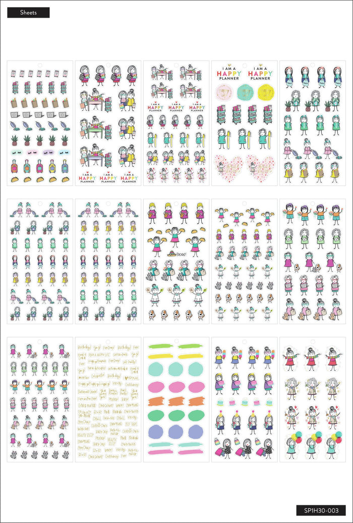 Value Pack Stickers - Stick Girls Essentials