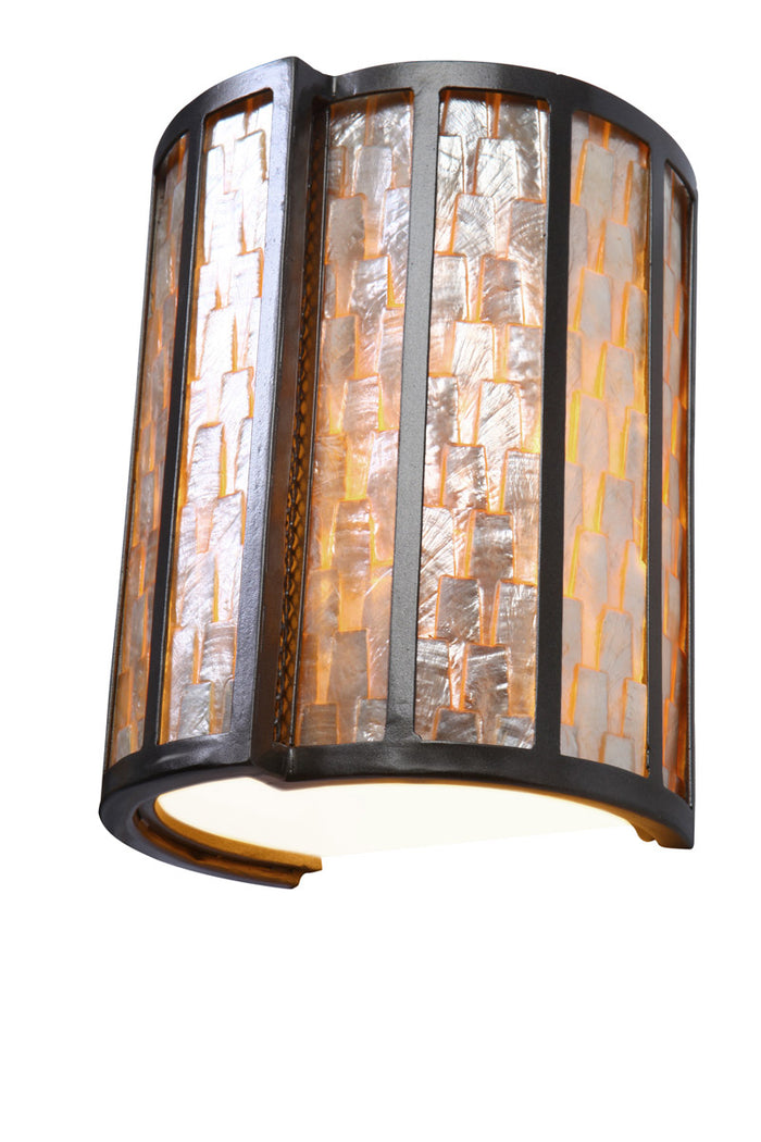 Varaluz 175W01 Affinity 1 Light Sconce, New Bronze