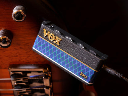 Vox amPlug 3 Bass Compact Bass Headphone Amplifier w/ Built - In FX and Speaker Emulation - electronicsexpo.com - Headphone Amplifiers