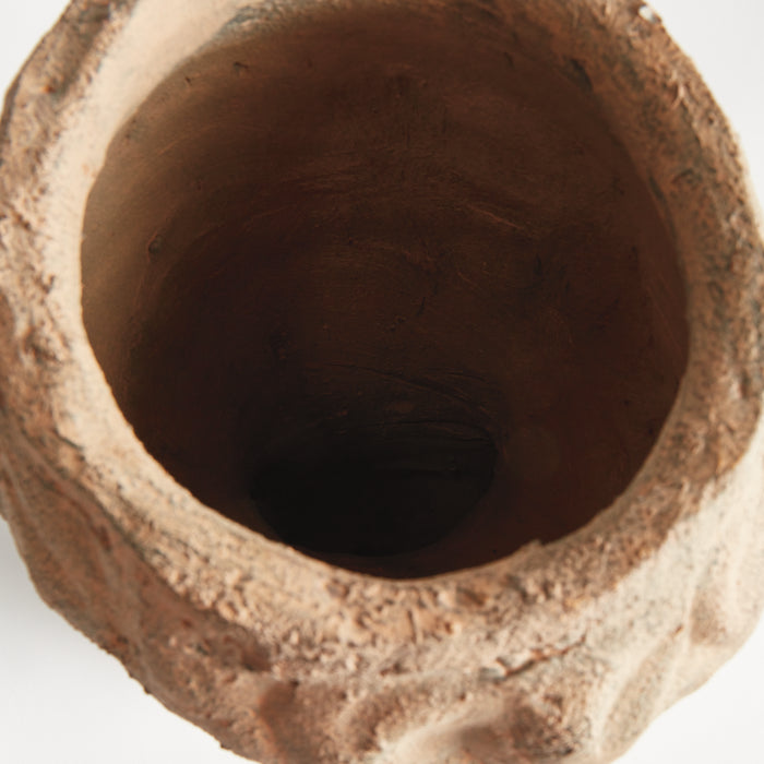 WEATHERED GARDEN MALE BUST PLANTER