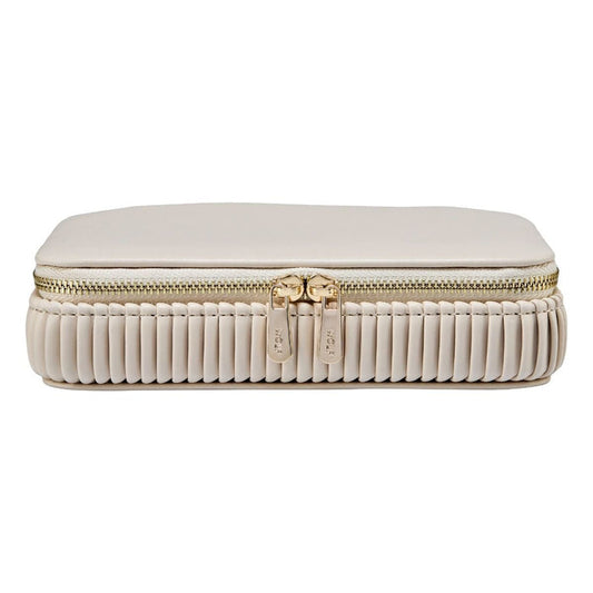 WOLF Bella Jewelry Zip Case - Bone