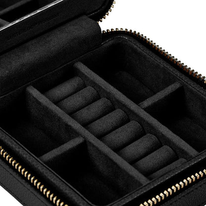 WOLF Lauren Zip Travel Case — Black