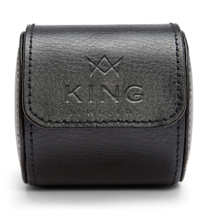 WOLF x King Jewelers British Racing Single Watch Roll in Black