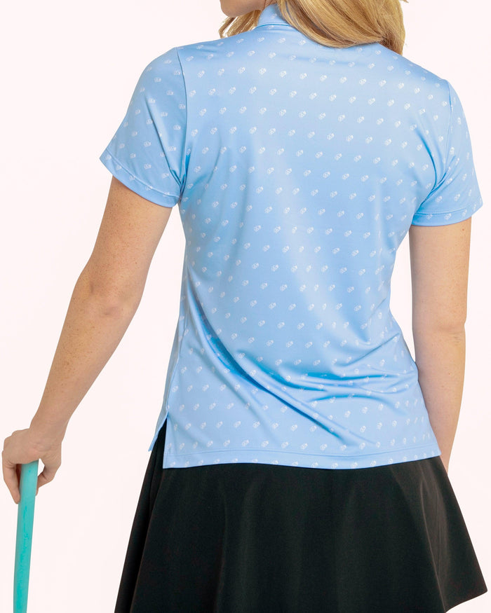 Women's Polo Of Destiny - Performance Golf Polo For Women