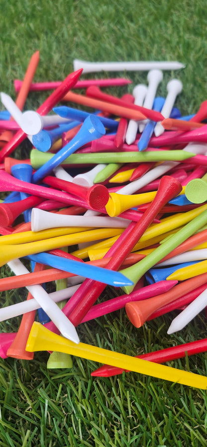 WOODEN GOLF TEES 100+PACK