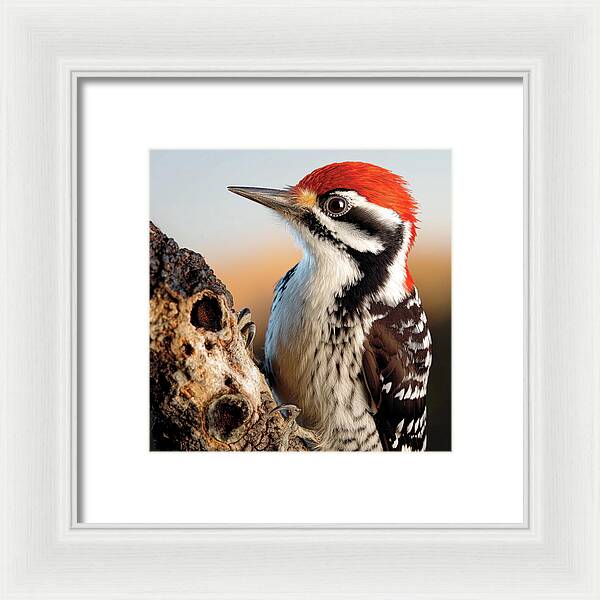 Woodpecker - Framed Print
