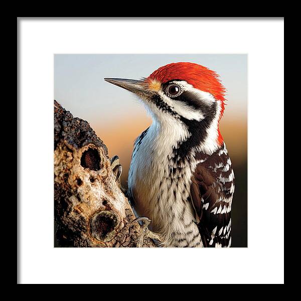 Woodpecker - Framed Print