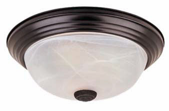 X816-BRZ - Bronze 1Lt CFL Flush Mount