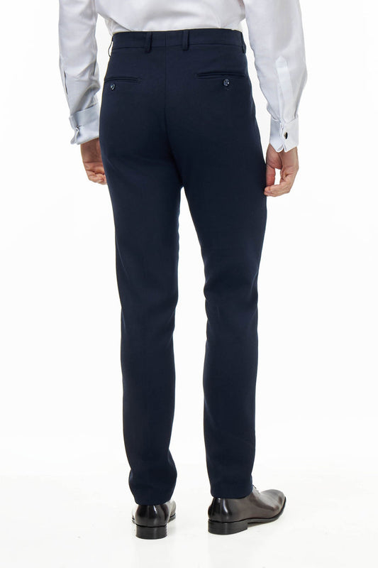 ZAK – Men's Navy Blue Tailored Suit Trouser