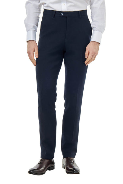 ZAK – NAVY BLUE DOUBLE BREASTED TAILORED 2 PIECE SUIT