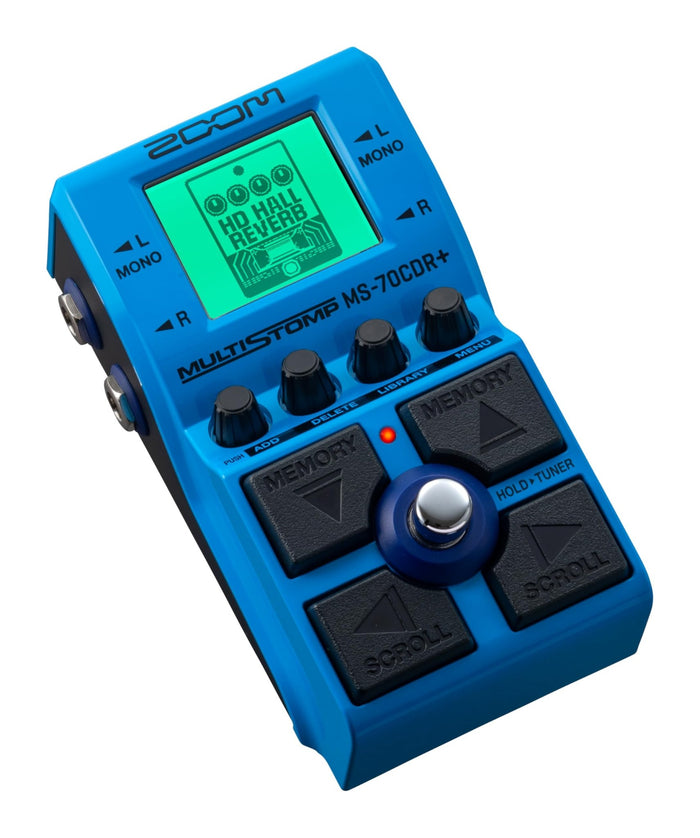 Zoom MS - 70CDR+ MultiStomp Chorus/Delay/Reverb Pedal - electronicsexpo.com - Guitar Pedals & Effects