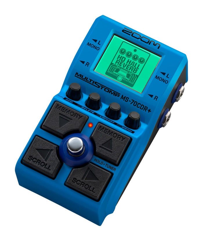 Zoom MS - 70CDR+ MultiStomp Chorus/Delay/Reverb Pedal - electronicsexpo.com - Guitar Pedals & Effects